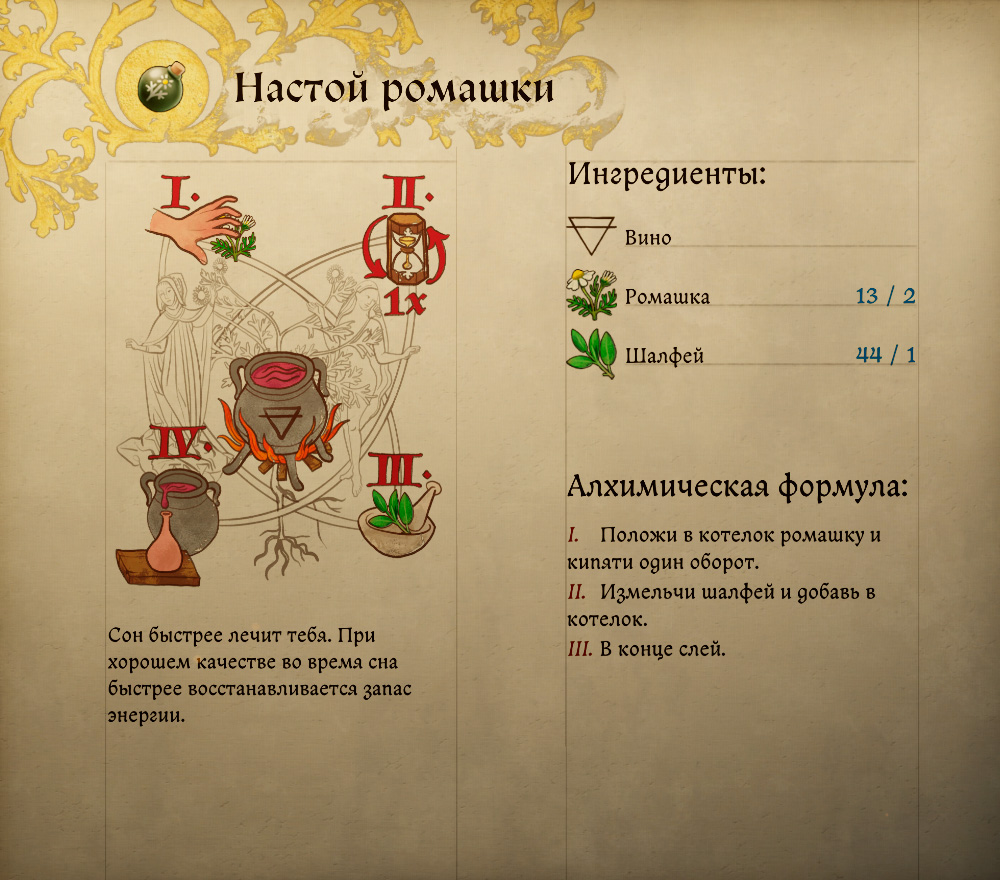 Настой ромашки