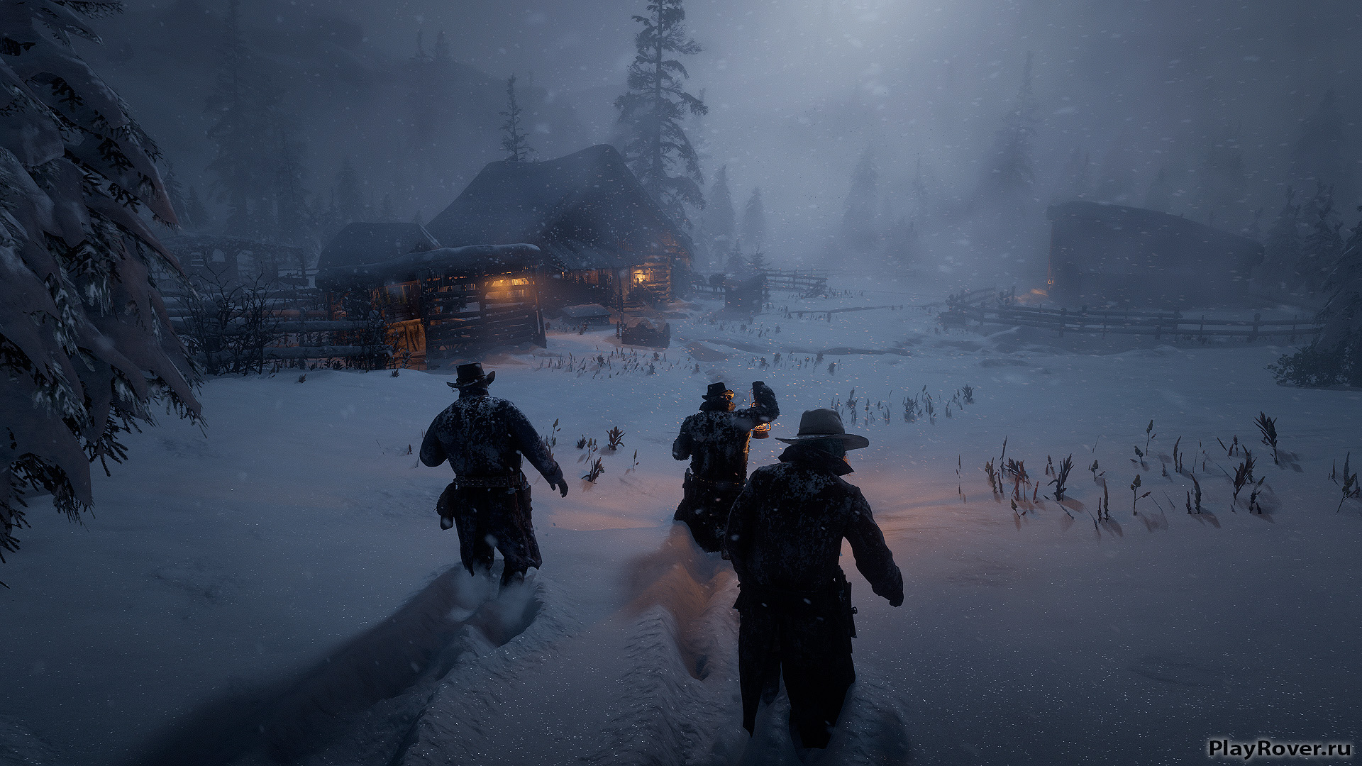 Бандиты с Дикого Запада в Red Dead Redemption 2 - Ранчо Адлеров