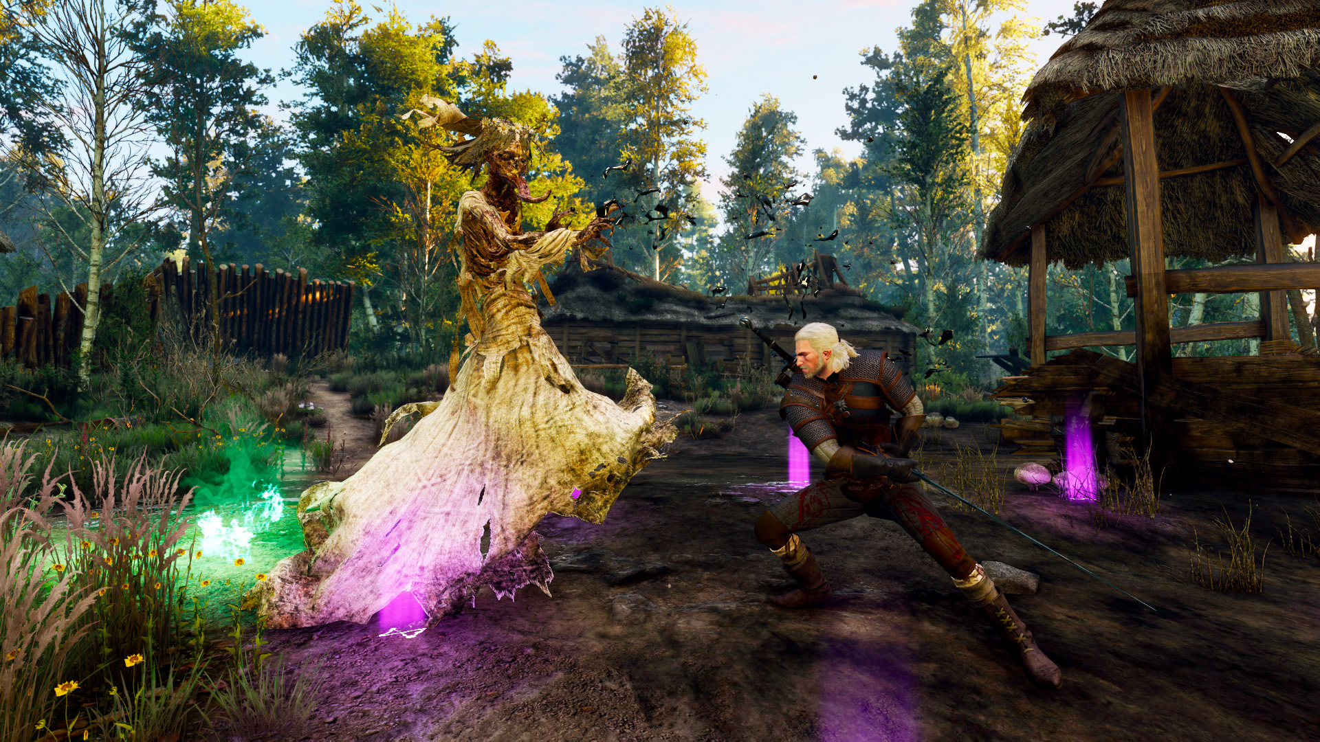 Заказ: лихо у колодца в игре The Witcher 3: Wild Hunt - полуденница