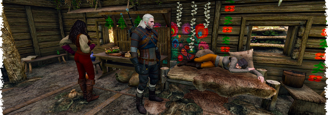 На смертном одре в The Witcher 3: Wild Hunt — прохождение задания