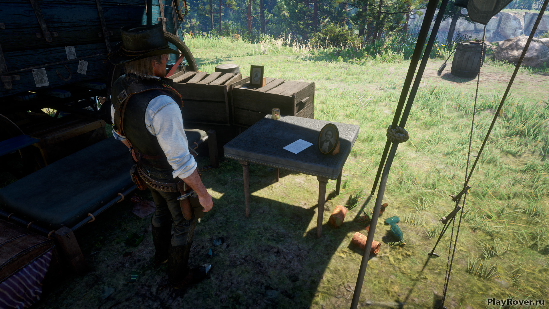 Прохождение задания Старая любовь - 1, 2, 3 в Red Dead Redemption 2