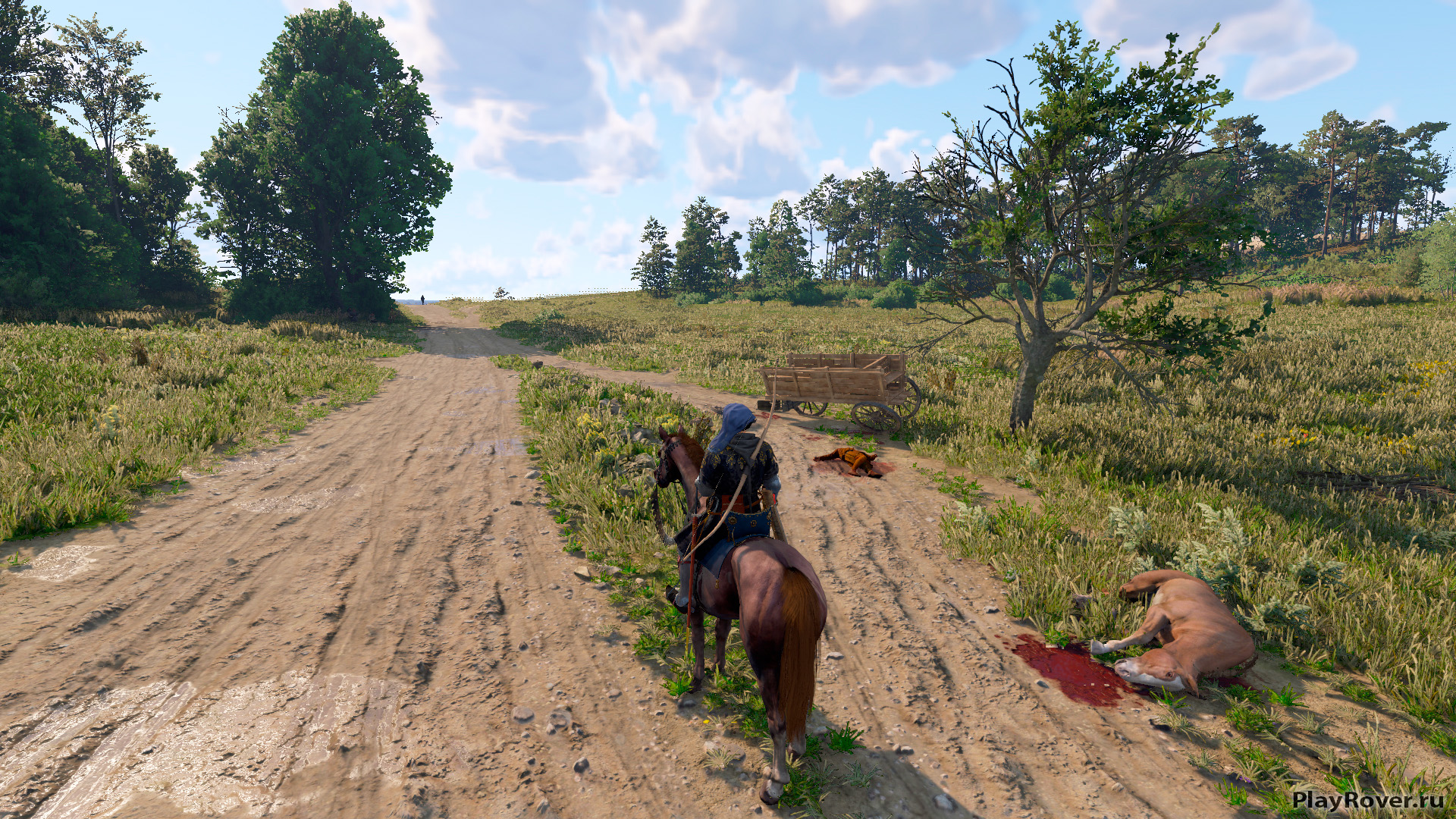 Kingdom Come: Deliverance 2: Чертова стая - разграбленная телега